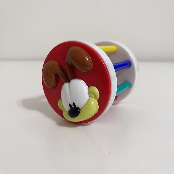 PAWS Odie Dog Garfield Cat Rolling Jingle Bell Toy - Picture 1 of 9